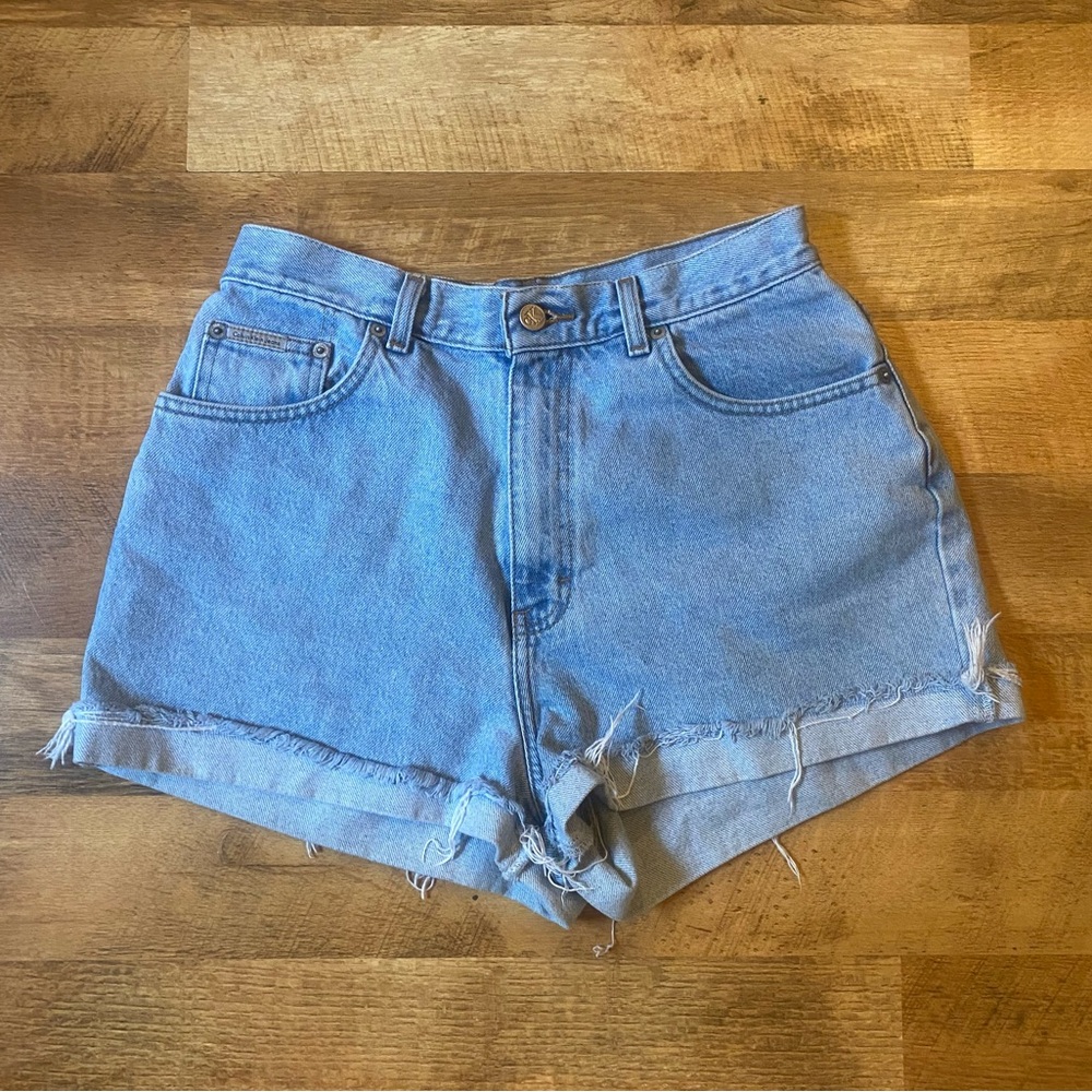 Calvin Klein Light Blue Jean Shorts